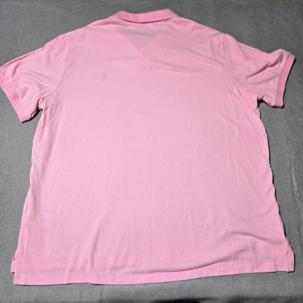 Polo Ralph Lauren‎ Mens XL Classic Fit Pink Short Sleeve Pique Polo Shirt